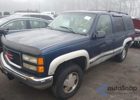 1996 GMC Yukon z USA, uszkodzony, nr VIN 1GKEK13R0TJ755345